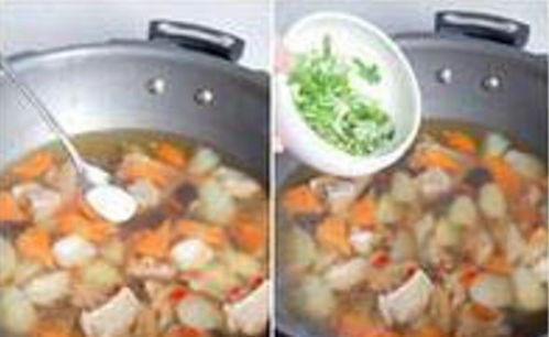 牛肉炖三宝 冬季火锅地的黄金搭档